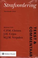 Tekst & Commentaar  -   Strafvordering 9789013160802, Boeken, Gelezen, Verzenden