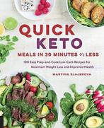 Quick Keto Meals in 30 Minutes or Less 9781592337613, Verzenden, Gelezen, Martina Slajerova