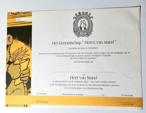 Tom Poes 1 - Het Genootschap Heren van stand + 10 items - 11, Boeken, Stripverhalen