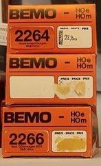 Bemo H0m - Model treinwagon (3) - 3 vrachtwagens - RhB, Hobby en Vrije tijd, Modeltreinen | H0, Nieuw