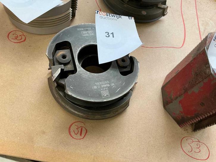 Online veiling - Leitz Freesgarnituur gebogen ramen, Zakelijke goederen, Machines en Bouw | Houtbewerking, Ophalen