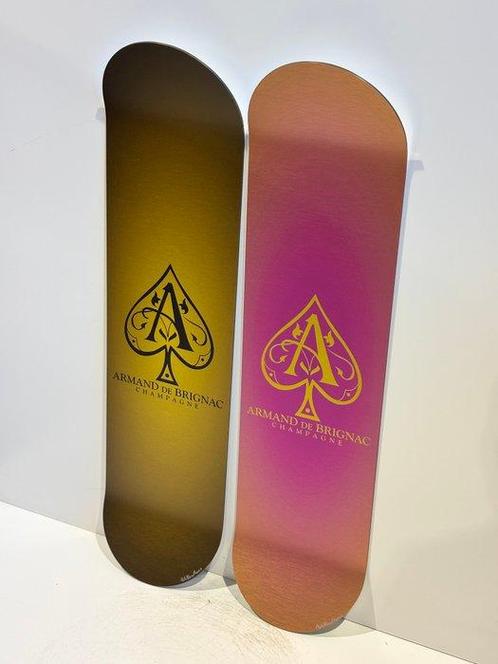 Rob VanMore - 1 + 1 Skating by Armand de Brignac Gold + Rosé, Antiek en Kunst, Kunst | Schilderijen | Modern