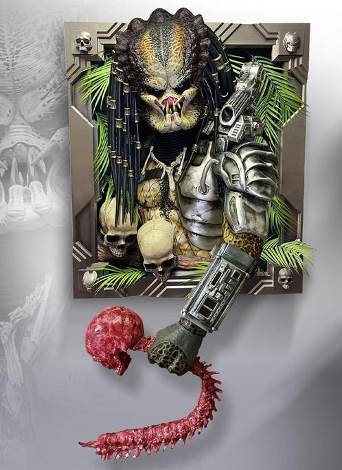 Predator Life-Size Wall Sculpture Predator 94 cm, Verzamelen, Film en Tv, Ophalen of Verzenden