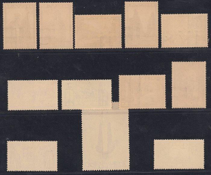 België 1932 - Grote Orval, elke zegel met top centrering -, Timbres & Monnaies, Timbres | Europe | Belgique