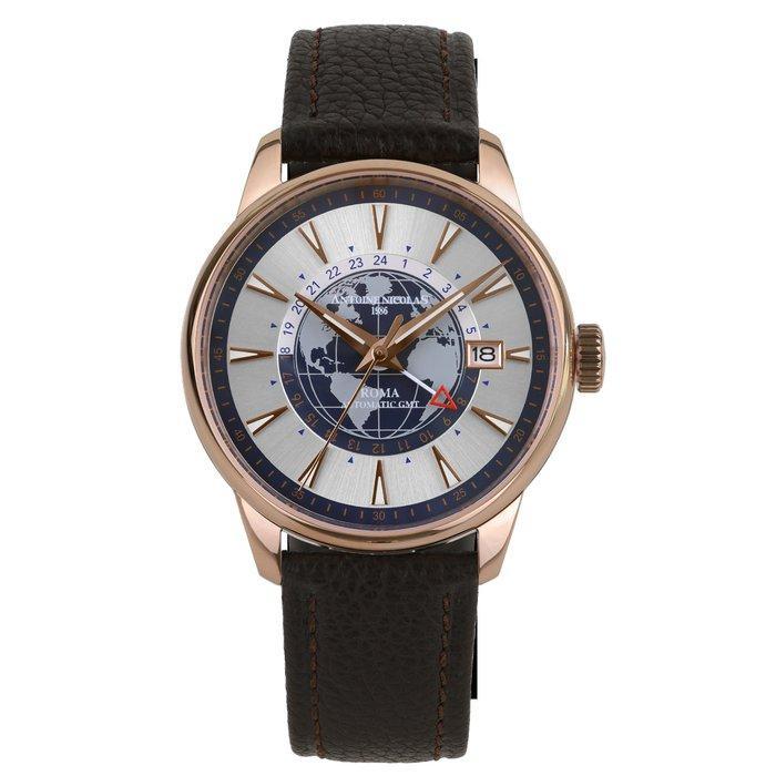 Antoine Nicolas 1986 - Roma Automatic GMT - Zonder, Handtassen en Accessoires, Horloges | Heren