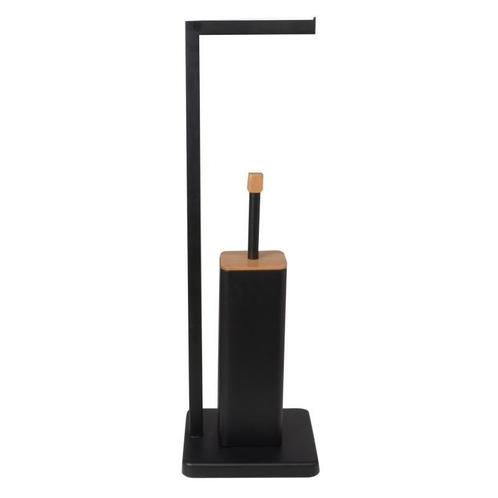 Minimalistische WC rolhouder met toiletborstel - Modern d..., Doe-het-zelf en Bouw, Sanitair, Nieuw, Ophalen of Verzenden