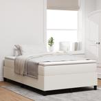 vidaXL Boxspringbed Crème Klein Dubbel Corduroy Stof, Huis en Inrichting, Slaapkamer | Bedden, Verzenden, Nieuw