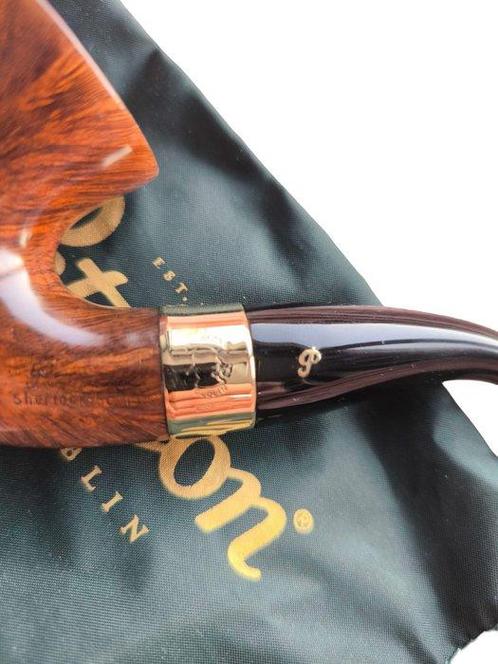 Petersons - original - Pijp - .375 (9 kt) goud, Bessenbos, Verzamelen, Rookartikelen, Aanstekers en Luciferdoosjes