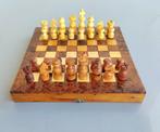 Schaakspel - Scacchiera artigianale con scatola in radica di