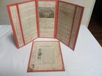Antiek Altaarstuk (2) - Zijde, papier en karton - 1900-1910, Antiek en Kunst