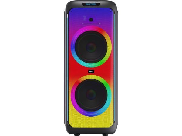 Veiling - BassMeister BM-1200 Party Speaker - 5000W (Met RGB, Audio, Tv en Foto, Luidsprekerboxen