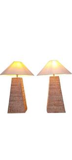 Lampe (2) - Lampes de table et de sol Rotan Luxe tressé 70