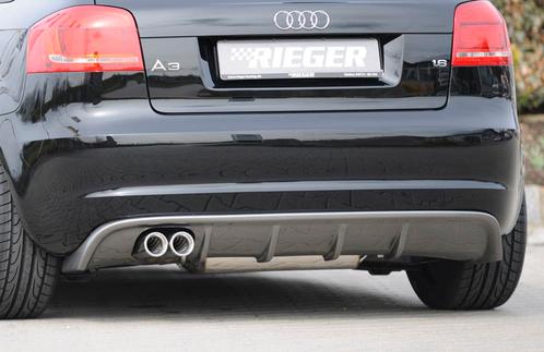 Rieger diffuser | Audi A3 8P 2008-2013 3D | ABS |, Autos : Divers, Tuning & Styling, Enlèvement ou Envoi