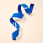 José Soler Art - Sky Blue Ribbon (Wall Sculpture)