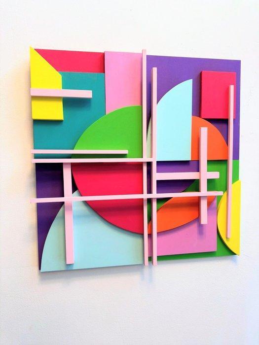 Rubén M Millano G - Structured Joy II- Pieza Única,, Antiquités & Art, Art | Objets design