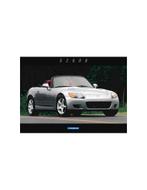 1999 HONDA S2000 LEAFLET ENGELS, Boeken, Auto's | Folders en Tijdschriften, Ophalen of Verzenden, Nieuw
