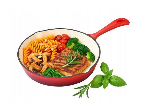 Veiling - Krisberg Gietijzeren Emaille Koekenpan – 30cm -, Maison & Meubles, Cuisine | Casseroles & Poêles