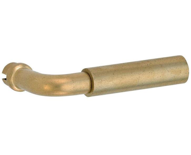 Deurklink Frankfurt messing antiek, Doe-het-zelf en Bouw, Hang- en Sluitwerk, Klink of Kruk, Nieuw, Overige materialen