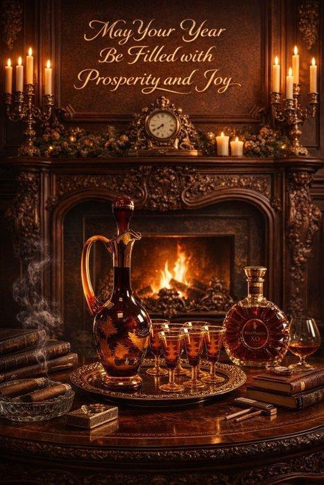 Egermann - Service de boisson - Cristal - Ensemble de, Antiquités & Art, Curiosités & Brocante