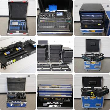 Licht, Geluid, Video en Rigging Veiling Sluit op Ma 19/05 beschikbaar voor biedingen