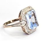 Zonder minimumprijs - Ring - 9 kt. Roségoud, Zilver -, Nieuw