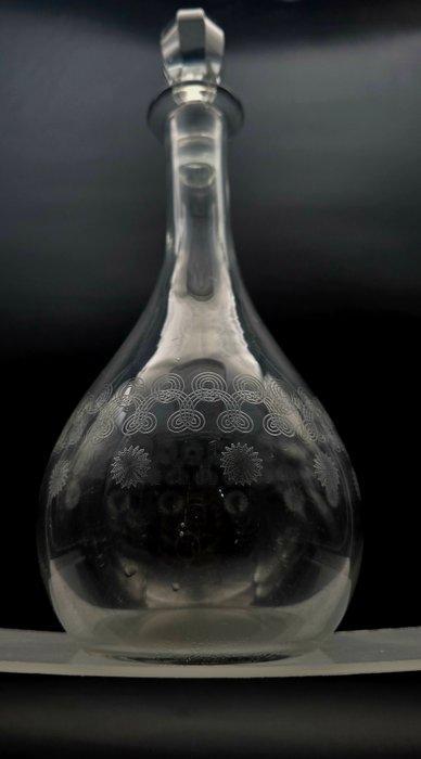 Baccarat - Champagneglas (6) - cilindrisch - Kristal, Antiek en Kunst, Antiek | Glaswerk en Kristal