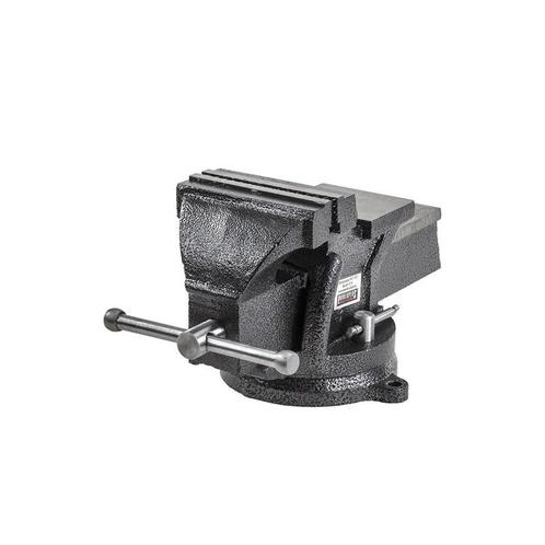 Professionele bankschroef 125 mm. draaibare uitvoering met, Doe-het-zelf en Bouw, Werkbanken, Ophalen of Verzenden