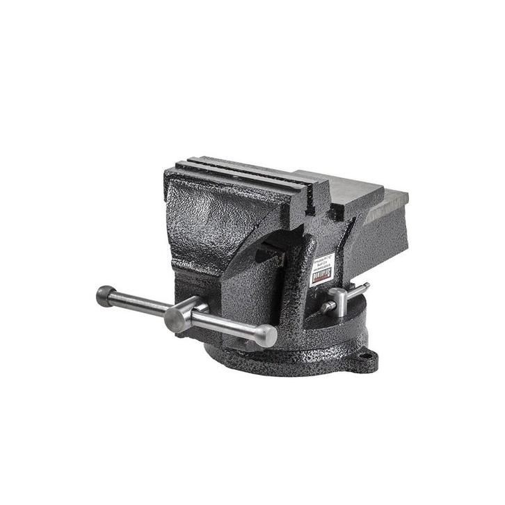 Professionele bankschroef 125 mm. draaibare uitvoering met, Doe-het-zelf en Bouw, Werkbanken, Ophalen of Verzenden