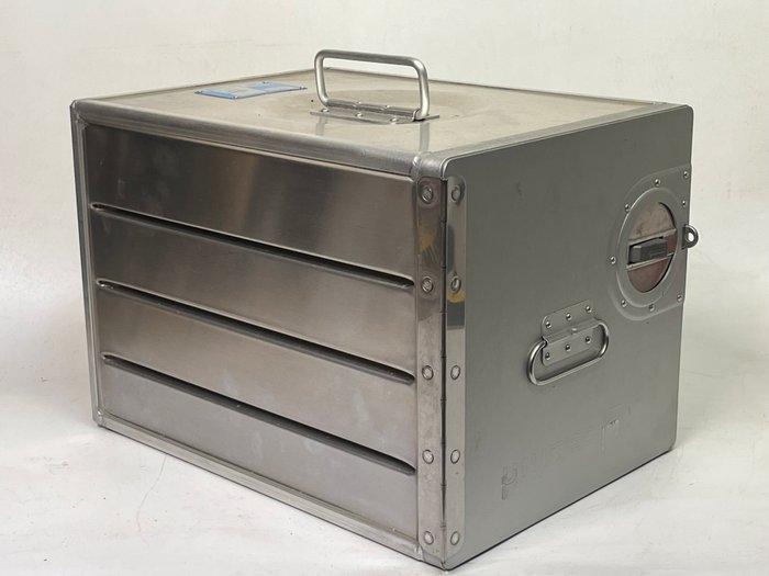 driessen - Kist - catering trolley - Aluminium - united, Antiek en Kunst, Antiek | Wandborden en Tegels