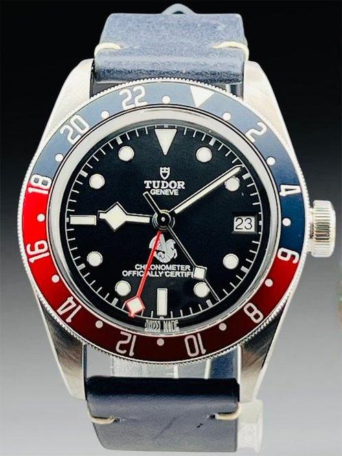 Tudor - Black Bay Gmt - 79830RB - 300 limited Air France -, Handtassen en Accessoires, Horloges | Antiek