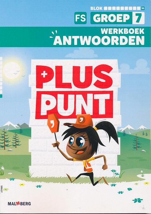 Pluspunt versie 4 Antwoorden werkboek blok 10 groep 7 FS, Livres, Livres scolaires, Envoi