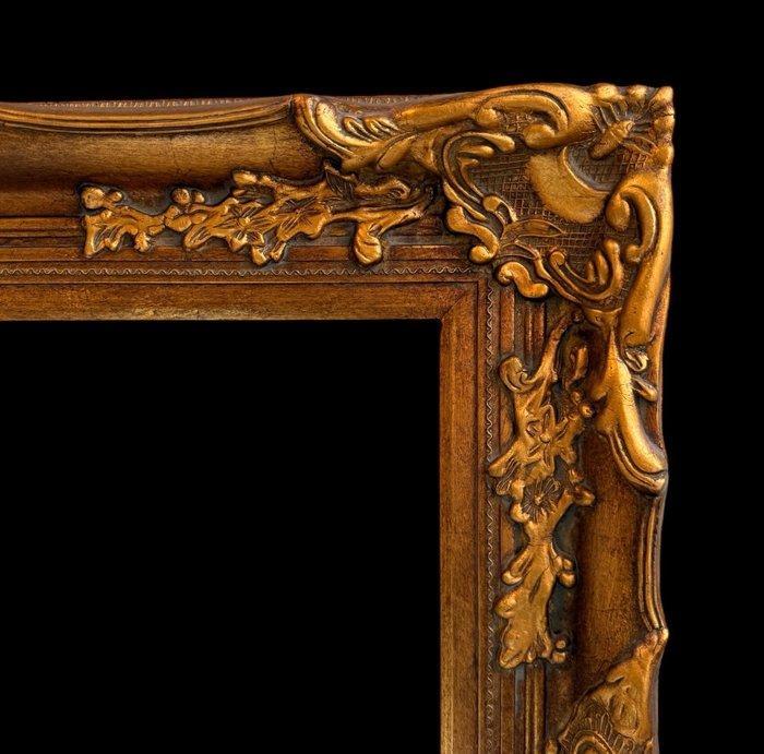 Grande - Lijst- museaal - Legno Dorato - Gesso, Antiek en Kunst, Antiek | Overige Antiek