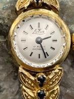 Luxus - 4 Saphire - 835 Silber vergoldet - Zonder, Handtassen en Accessoires, Nieuw
