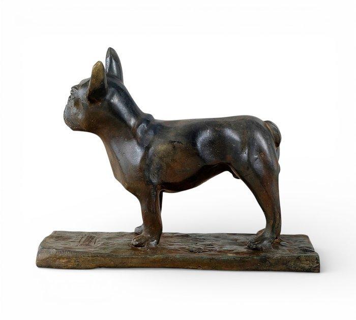 Pierre Chenet (XX-XXI) - Sculpture, French Bulldog - 20 cm, Antiquités & Art, Curiosités & Brocante