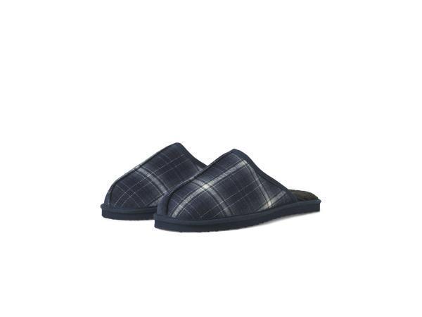 Veiling - Jack &amp; Jones Dudely Microfiber Pantoffel Check, Kleding | Heren, Schoenen
