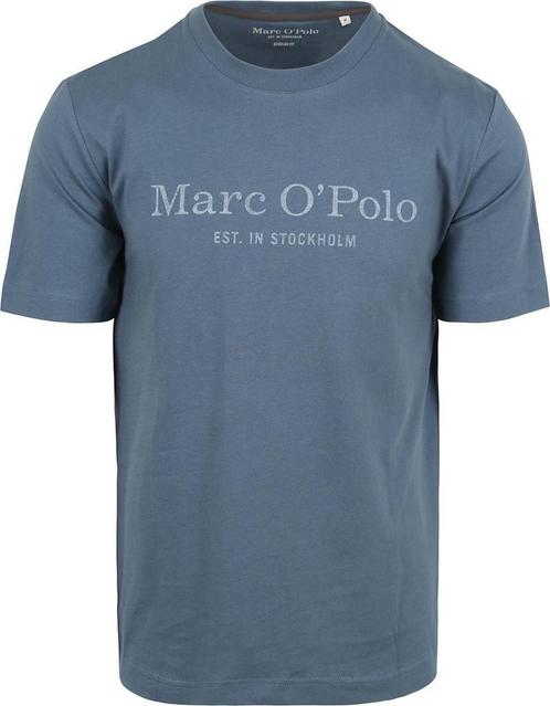 Marc OPolo T-Shirt Logo Blauw maat Maat 52/54 (L) Heren, Kleding | Heren, T-shirts, Blauw, Nieuw, Maat 52/54 (L), Verzenden