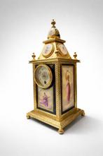 Pendule de cheminée - Royal Vienna with Japy Frères Paris, Antiek en Kunst