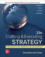 ISE Crafting & Executing Strategy: The Quest for Competitive, Verzenden, Gelezen, Arthur Thompson