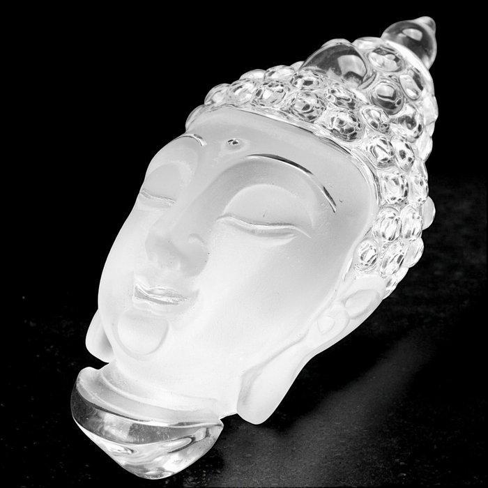 Extra duidelijke Bergkristal Boeddha-hoofd - Traditionele, Verzamelen, Mineralen en Fossielen