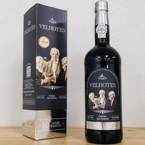 Calem Velhotes - 10 years old Tawny - Porto - 6 Flessen, Verzamelen, Wijnen