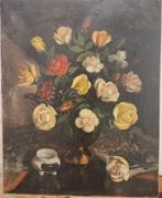 École européenne (XX) - Bouquet de rosas