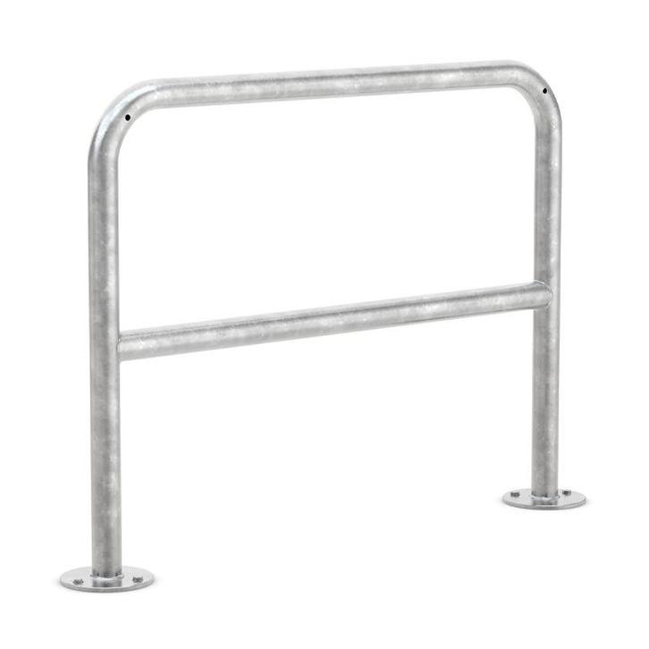 Fietsaanleunbeugel 2 fietsen Safety met tussenbuis 100 cm, Fietsen en Brommers, Fietsaccessoires | Overige Fietsaccessoires, Verzenden