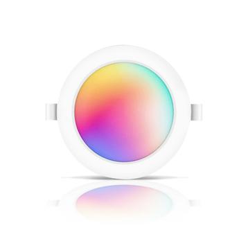 LED Downlight - RGB+CCT 2700K-6500K - Wi-Fi & Bluetooth - 1 beschikbaar voor biedingen