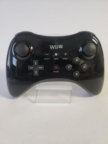 Zwarte Pro Controller Wii U, Games en Spelcomputers, Ophalen of Verzenden, Zo goed als nieuw
