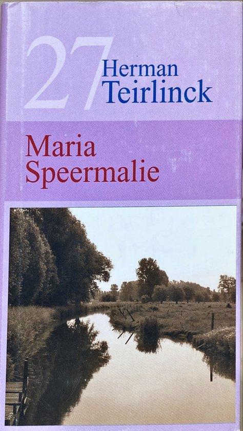 Maria speermalie 9789022303412, Boeken, Overige Boeken, Gelezen, Verzenden