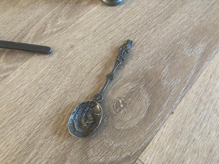 Set tin met Banka en Engel KZR - Beker (7) - Tin, Antiek en Kunst, Curiosa en Brocante