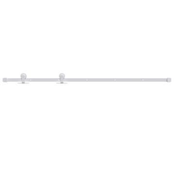 Schuifdeurbeslag 183cm Staal Wit | Retour Deal | 40% beschikbaar voor biedingen