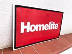 Rare HOMELITE Chain Saws - Reclamebord - Vintage origineel