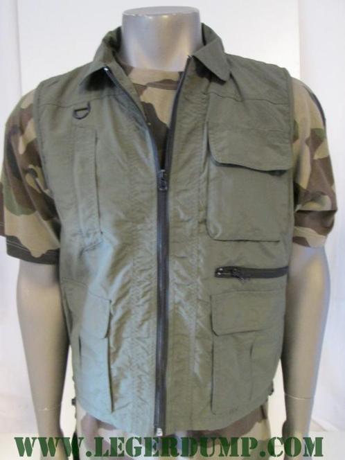 Reportervest groen met 10 zakken (vest, Bodywarmers), Vêtements | Hommes, Blousons sans Manches, Envoi
