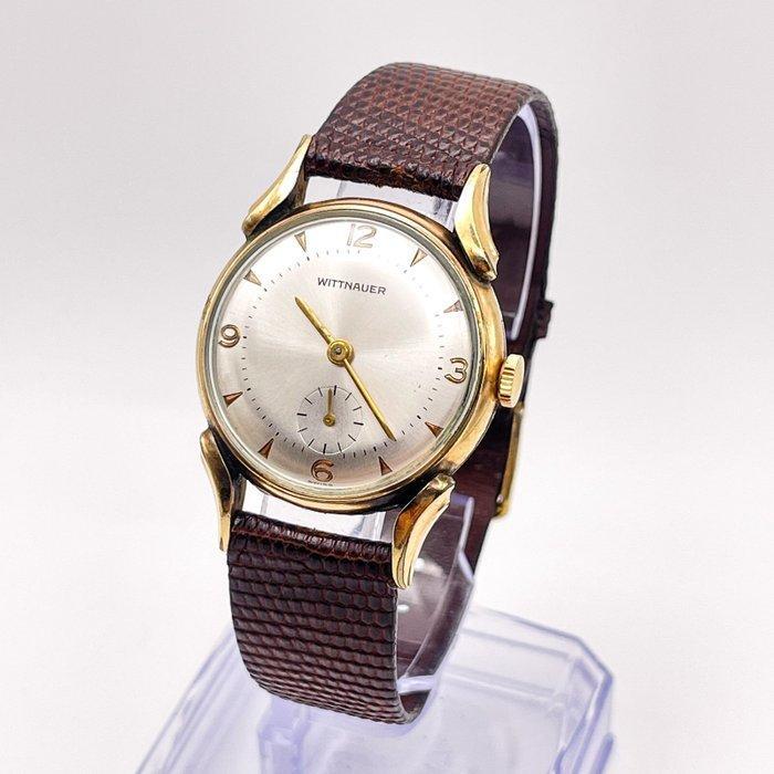 Wittnauer - 10K GOLD-FILLED [Near-Mint] - Zonder, Handtassen en Accessoires, Horloges | Heren